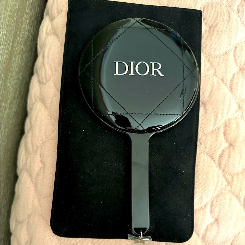 Dior Black Hand Mirror